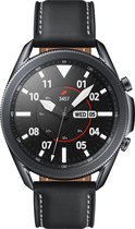Bol.com Samsung Galaxy Watch3 - Smartwatch heren - Stainless Steel - 45mm - Zwart aanbieding