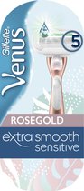 Gillette Venus Extra Glad Sensitive Roze Goud Scheersysteem Vrouwen