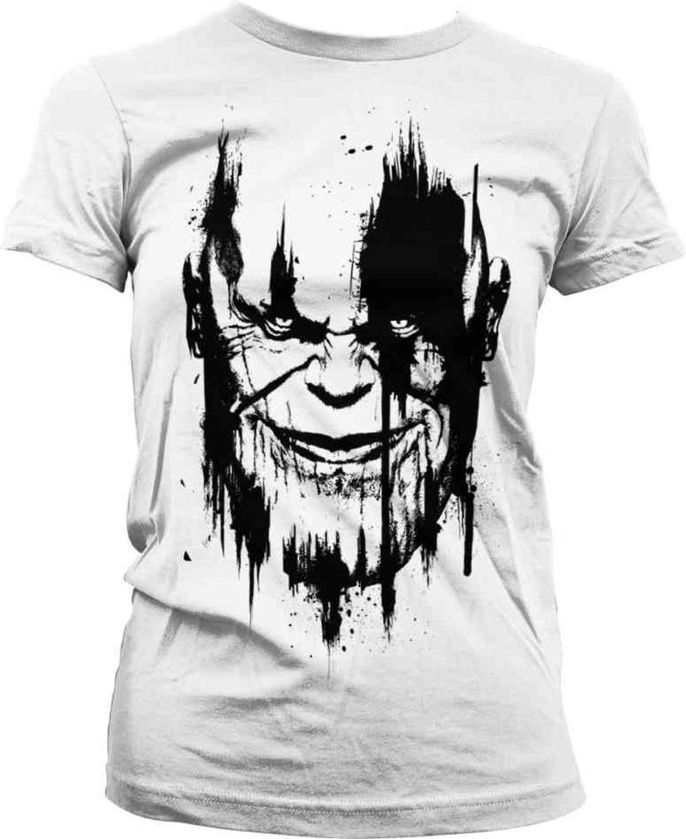 Marvel The Avengers Dames Tshirt -XL- Infinity War Thanos Wit