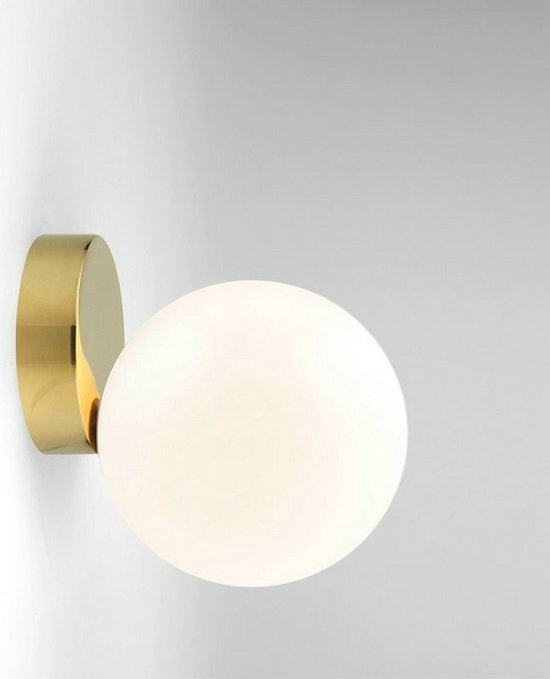 Moderne glazen bal LED muur lamp spiegel lichtarmaturen indoor bed lamp... | bol.com