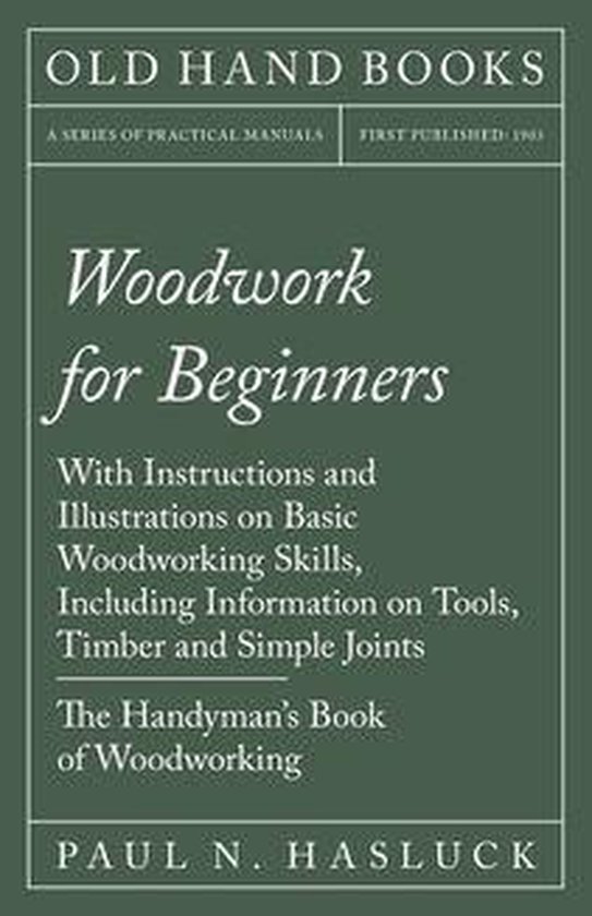 Woodwork for Beginners - cover