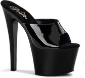Pleaser - SKY-301 Muiltjes - Paaldans schoenen - 35 Shoes - Zwart