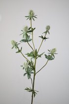 Viv! Home Luxuries Kruisdistel - zijden bloem - groen - 71cm
