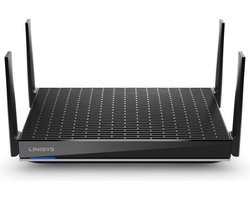 Linksys MR9600 – Draadloze router – geschikt voor WiFi 6 / Zwart