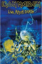 Iron Maiden Textiel Poster Live After Death Multicolours