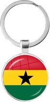 Akyol - Ghana vlag sleutelhanger - Must go - Ghana travel guide - Accessoires - Liefde - Cadeau - Gift - Geschenk