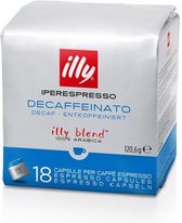 illy Iperespresso Cafeinevrij 18 capsules