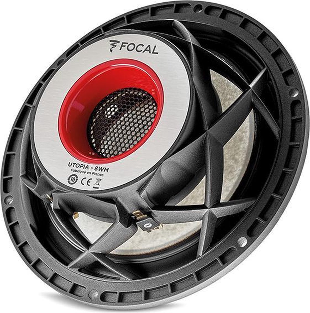 Haut-parleur Voiture GT Audio GT-MB6/4 - Woofer 16,5 Cm (6,5") - 80 W RMS, 160 W Max - Impédance 4 Ohms - Pour Portières - Kit 1 Pièce - 10
