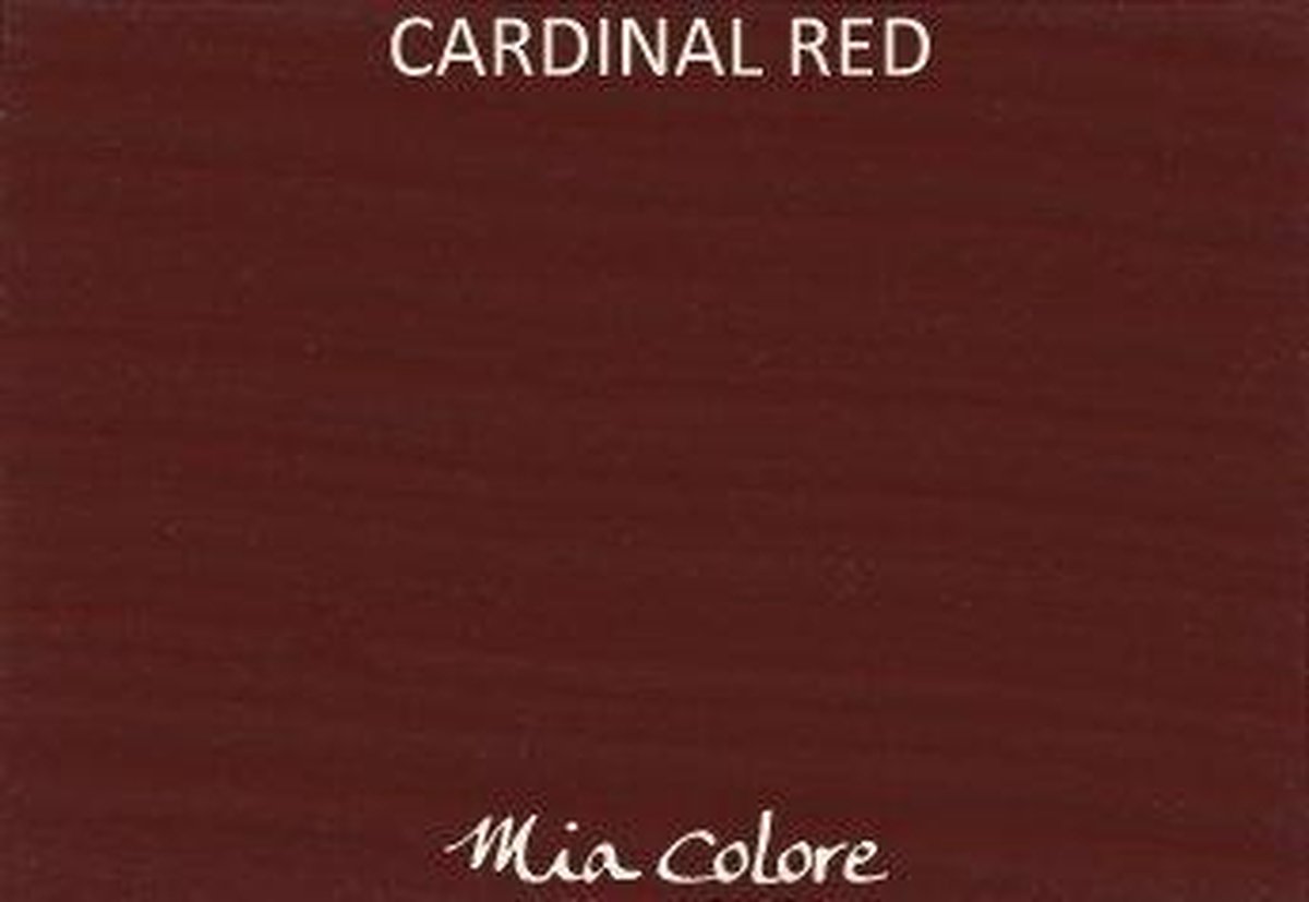 Cardinal red krijtverf Mia colore 1 liter