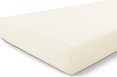 Byrklund Jersey Hoeslaken - Hoeslaken 90x220 - 100% Katoen - Off White