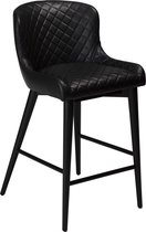 Danform Vetro barstoel , counterstoel vintage zwart.