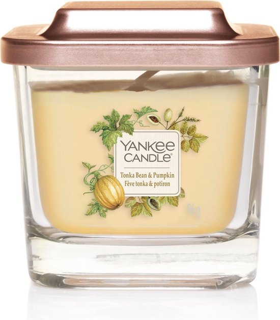 Yankee Candle - Elevation Tonka Bean & Pumpkin Candle - Scented candle