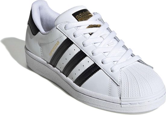 Adidas Superstar J Lage sneakers - Leren Sneaker - Meisjes - Wit - Maat 38⅔  | bol.com
