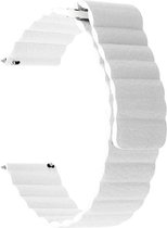 Smartwatch bandje - Geschikt voor Samsung Galaxy Watch 46mm, Samsung Galaxy Watch 3 45mm, Gear S3, Huawei Watch GT 2 46mm, Garmin Vivoactive 4, 22mm horlogebandje - PU leer - Fungu