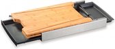 Kunststof snijplank & Bamboe snijplank met opvangbak - CombiDeal