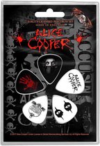 Alice Cooper Plectrum Eyes Set van 5 Multicolours
