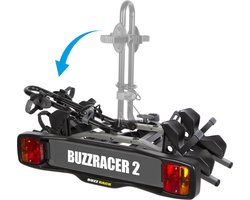 BuzzRack Buzzracer 2 - fietsendrager voor 2 fietsen - trekhaakbevestiging