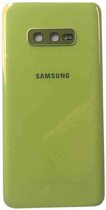Voor Samsung Galaxy S10e achterkant reparatieset - geel