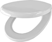 Diamond Line Emma - WC Bril / Toiletbril - met Softclose en Quickrelease Toiletzitting - Wit
