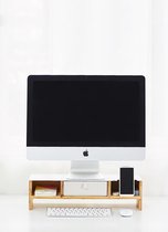 Multifunctionele Desk-organizer met Witte Opvouwbare Lade