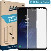 Just in Case Full Cover Tempered Glass Samsung Galaxy S8 Protector - Black