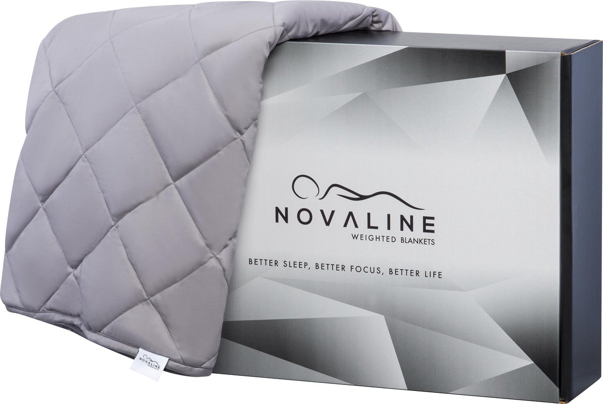 Couverture lestée Novaline 4,5 kg 100 cm x 150 cm - Spécialement pour les  enfants 