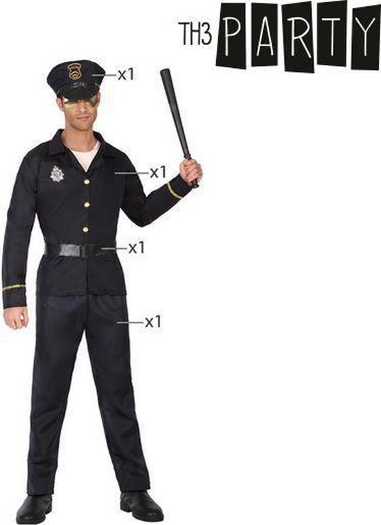 Kostuums voor Volwassenen Politieman