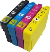 MediaHolland 502XL Huismerk Cartridges geschikt voor Epson 502XL Multipack 4 stuks. Geschikt voor de volgende Epson printers: XP-5105, XP-5100, WF-2865DWF, WF-2860DWF