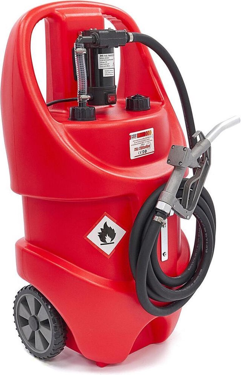 Dieselpomp, zelfaanzuigende verwarmingsoliepomp, brandstofpompen, 12 V, 175 W, 50 l/min, olieafzuigpomp, tankstation, oliepomp met slang en automatisch pistool (uitloopbuis van transparant staaldraad