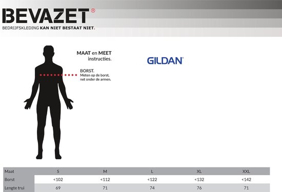 Gildan 18500 Pull en mélange épais vert sécuritéM