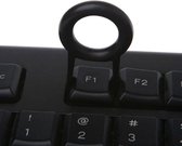 Toetsen Verwijderaar - Keycap Puller - Verwijdert de toetsen van uw toetsenbord - Rond Zwart - Keycap fixing - Keycap remover - STIPCO