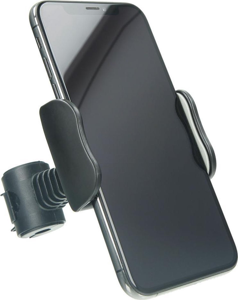 Telefoonhouder voor Scooter - Motor - MANOS LIBRES - MODEL S - Windscherm Bevestiging - Universeel - Zwart - Piaggio - Vespa - Zip – foto 2