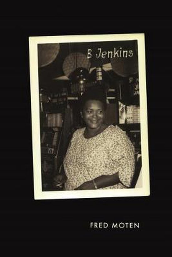 Boek cover B Jenkins van Fred Moten (Paperback)