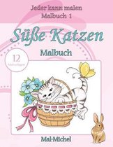 Susse Katzen Malbuch
