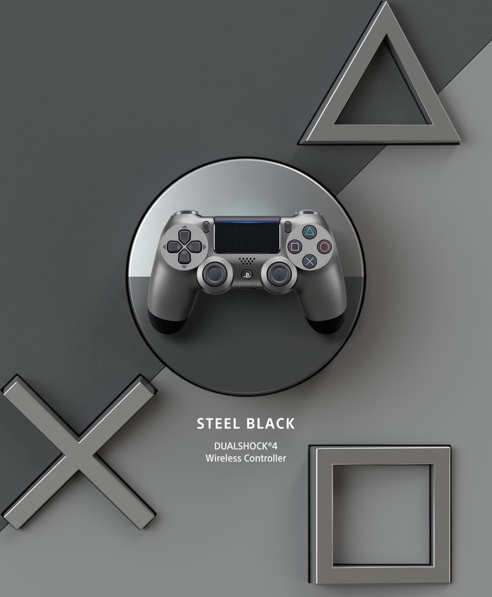 Sony DualShock 4 Controller V2 - PS4 - Steel Black | bol.com