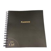 Get in CTRL planner: Zwarte kaft.