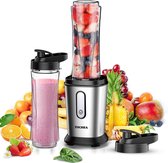 Smoothie Maker | Smoothie Blender |  Smoothie mixer | Shaker | Shakebeker | Sapcentrifuge | ijs en diepvriesproducten | Babyvoeding | Roestvrij staal | 500 Watt