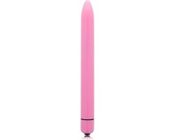 GLOSSY | Glossy Slim Vibrator Deep Rose