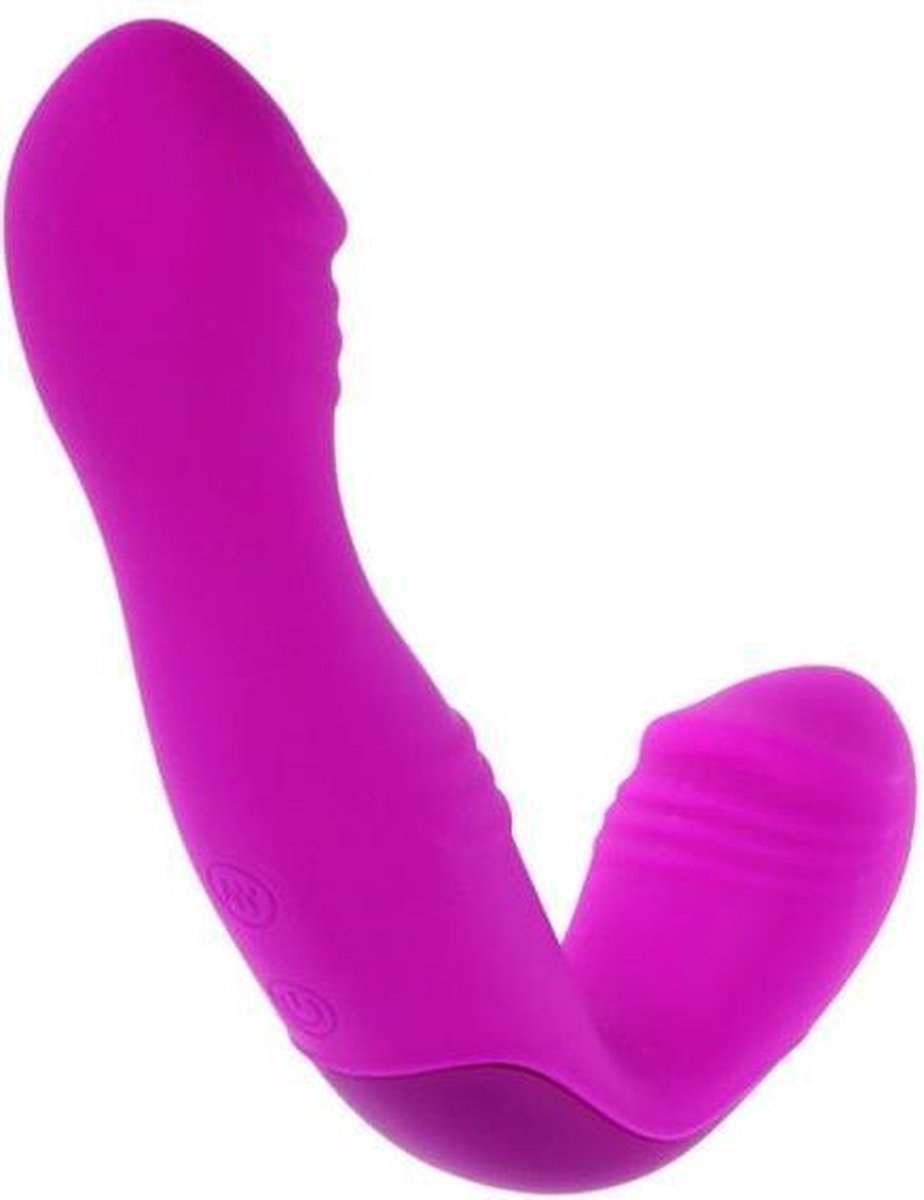 C-TYPE | Pretty Love Angelo Double Penetration For Couples Purple