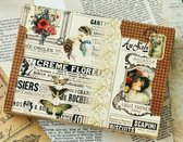 Vintage Pocket Mini Cards - 80 stuks - Labels - Hobbypapier