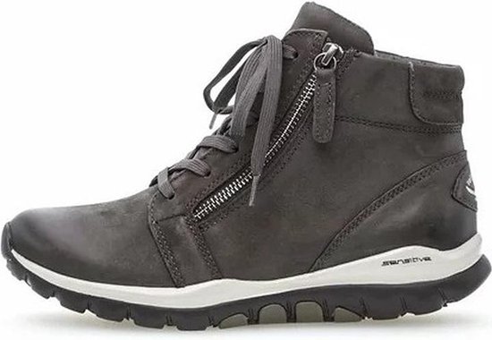 Gabor rollingsoft sensitive 56.868.39 - dames wandelsneaker - grijs - maat  41 (EU) 7.5 | bol.com