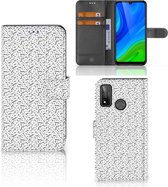 Flipcase Huawei P Smart 2020 Telefoon Hoesje Stripes Dots