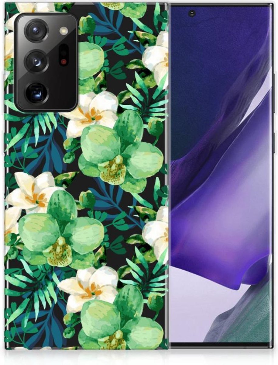 Samsung Galaxy Note20 Ultra TPU Case Orchidee Groen