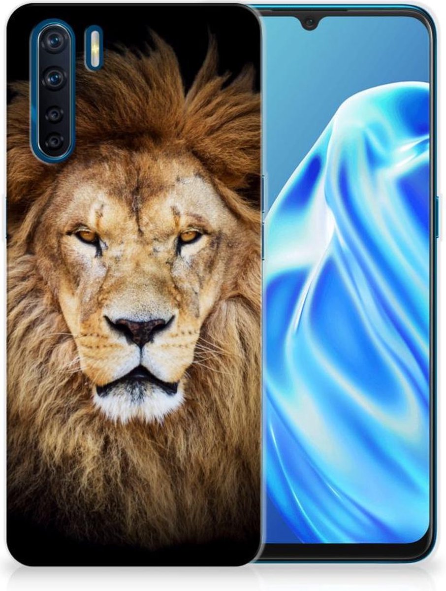 OPPO A91 TPU Hoesje Leeuw