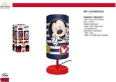 Disney - Mickey Mouse - Nachtlampje kinderen - Rood - 29cm