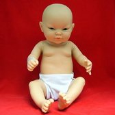 The Doll Factory Babypoppen Aziatisch Meisje 52 cm