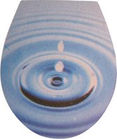 Reinhard | Toiletbril Sticker Waterdruppel 32 x 38 cm