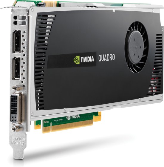 NVIDIA Quadro 4000 - Carte Graphiques - Quadro 4000 - 2 GB GDDR5 - PCIe 2.0  x16 - DVI,... | bol