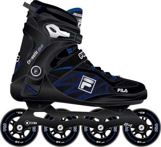 Inline Skates / Skeelers FILA Crossfit 84, Black / Blue, Unisex, Maat 40