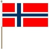 Zwaai vlaggetje Noorwegen